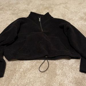 Black zipper pull over from American Eagle